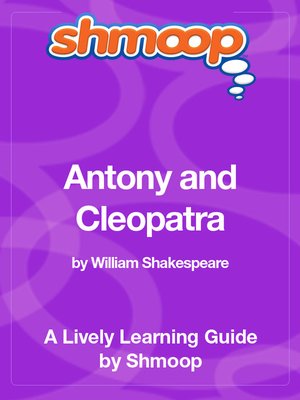 cover image of The Tragedy of Antony and Cleopatra